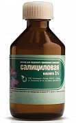 Салициловая кислота раствор для наружного применения спиртовой 1% флакон 40 мл Салициловая кислота