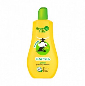 Greenlab Little Шампунь на молоке Ромашка и Д-пантенол 230 мл