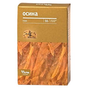Осина кора 50 г Фармгрупп