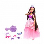 Barbie Кукла Endless Hair Kingdom c длинными волосами DPK21 Фиолетовая 43 см