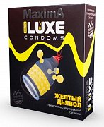 Luxe Exclusive Презерватив Желтый дьявол 1 шт.