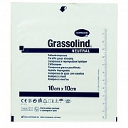 Повязка Grassolind мазевая 10х10см 10 шт.