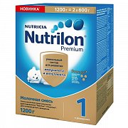 Nutrilon 1 Premium Молочная смесь с рождения 1200 г