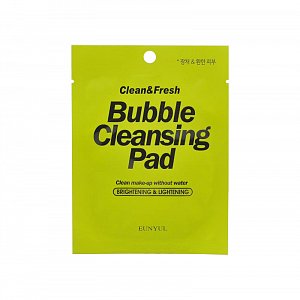 Eunyul Подушечки тканевые 1 шт. Clean & Fresh Bubble Cleansing Pad