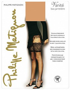 Philippe Matignon Чулки Vanite 20 Den р.4 nero