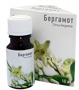 Масло эфирное бергамота флакон 10 мл Медикомед НПФ