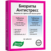 Биоритм Антистресс 24 утро вечер таблетки 32 шт. Эвалар (БАД)