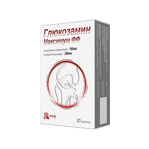 Глюкозамин Максимум ФФ таблетки 1,2 г 30 шт. (БАД)