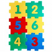 Флексика Мягкий конструктор Кубик с цифрами 45402