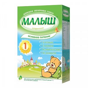 Малыш Истринский 1 Молочная смесь с рождения до 6 мес. 350 г