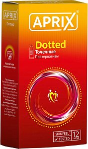 Aprix Презервативы Dotted точечные 12 шт.