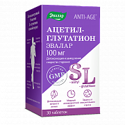 Ацетил-глутатион таблетки 100мг 0,5г 30 шт. Эвалар (БАД)