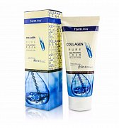 FarmStay Пенка очищающая с коллагеном Collagen Pure Cleansing Foam 180 мл