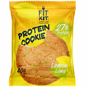 Протеиновое печенье 40г лимон лайм Lemon Lime FIT KIT