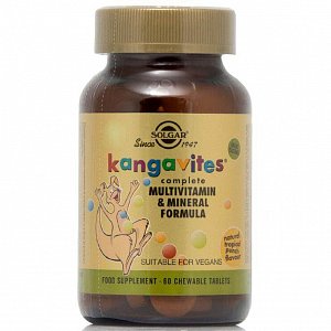 Солгар Кангавитес с мультивитаминами и минералами таблетки 60 шт. (БАД)
