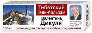 Валентина Дикуля Тибетский гель-бальзам 100 мл