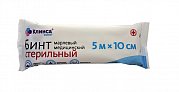 Бинт стерильный 5 м х 10 см Клинса Бинт стерильный