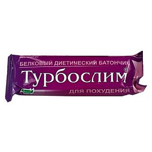 Турбослим батончик для похудения 50 г 1 шт.