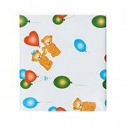 Клеенка подкладная 0,5 м х0,7 м ПВХ без окантовки с рисунком