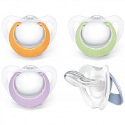 NUK Пустышка Genius силиконовая р.0 с рождения