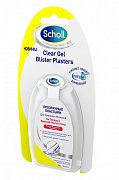 Scholl Пластырь прозрачный для влажных мозолей 6 шт.