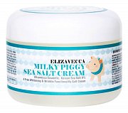 Elizavecca Крем с коллагеном и морской солью омолаживающий Milky Piggy Sea Salt Cream 100 г