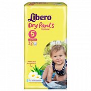 Libero Подгузники-трусики dry pants Maxi Plus 10-14 кг 32 шт.
