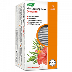 Чай Эвалар Био Энергия фильтр-пакетики 20 шт.