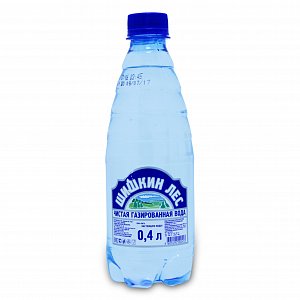 Шишкин Лес Вода минеральная 0,4 л газ.
