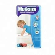 Huggies Подгузники-трусики для мальчиков 5 15 шт.