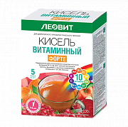 Леовит Кисель витаминный Форте 20 г 10 шт.