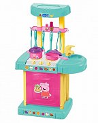 Peppa Pig Игровой набор Кухня Пеппы 30290 22 аксессуара, со светом и звуком