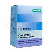 Спектрум+Лютеин лайф формула, таблетки 30 шт