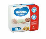 Huggies Подгузники Classic 3-6 кг 18 шт.