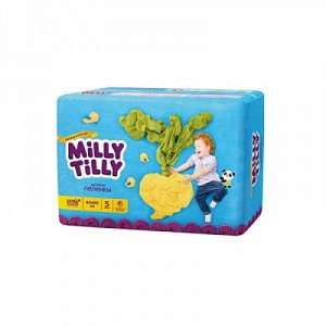 Milly Tilly Пеленки одноразовые 60х60 см 5 шт.