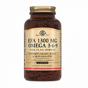 Комплекс жирных кислот 1300 мг Омега 3-6-9