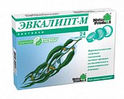 Эвкалипт пастилки 24 шт. Натурпродукт Эвкалипт пастилки 24 шт. Натурпродукт