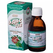 Диаб Эдас-112 капли для приема внутрь гомеопатические 25 мл