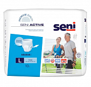 Seni Active подгузники-трусики для взрослых 10 шт. Large 100-135 см Seni Active подгузники-трусики для взрослых 10 шт. Large 100-135 см