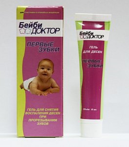 Baby Доктор Первые зубки Гель для десен 15 мл