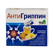 Антигриппин порошок для раствора Мед-Лимон пакетики 6 шт. Антигриппин порошок для раствора Мед-Лимон пакетики 6 шт.