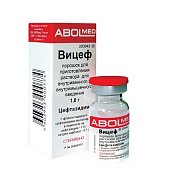 Вицеф порошок 1000 мг 1 шт.