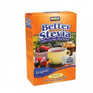 NOW Foods Стевия пакетики 100 шт.