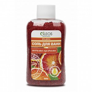 Соль морская Олеос 400г Цитрусовое настроение