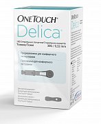 One Touch Delica ланцеты 100 шт. для использования с ручкой для прокалывания OneTouch Delica One Touch Delica ланцеты 100 шт. для использования с ручкой для прокалывания OneTouch Delica