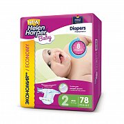 Helen Harper Подгузники Baby Mini 3-6 кг 78 шт.