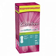 Carefree With Cotton Extract Fresh Прокладки ежедневные Воздухопроницаемые   20 шт. Carefree With Cotton Extract Fresh Прокладки ежедневные Воздухопроницаемые   20 шт.