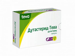 Дутастерид-Тева капсулы 0,5 мг 30 шт.