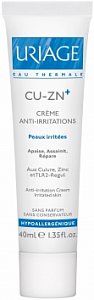 Uriage Cu-Zn+ Крем против раздражений 40 мл