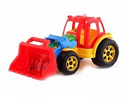 Poltoys Трактор Turbo Большой с ковшом